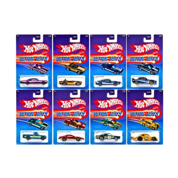 MATTEL – HOT WHEELS Ultra Hots  In blister 12pz ass…x72